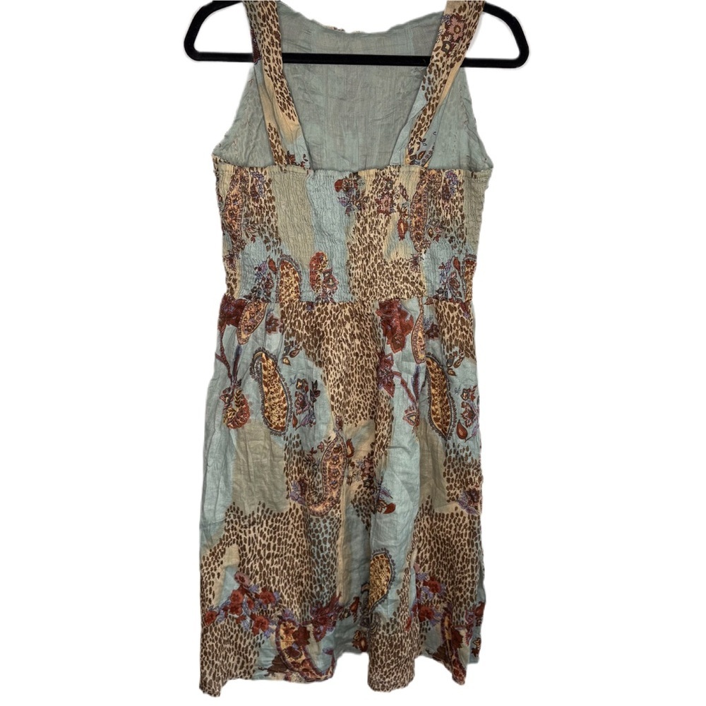 Multicolour Print Cotton Dress - Picture 8 of 13